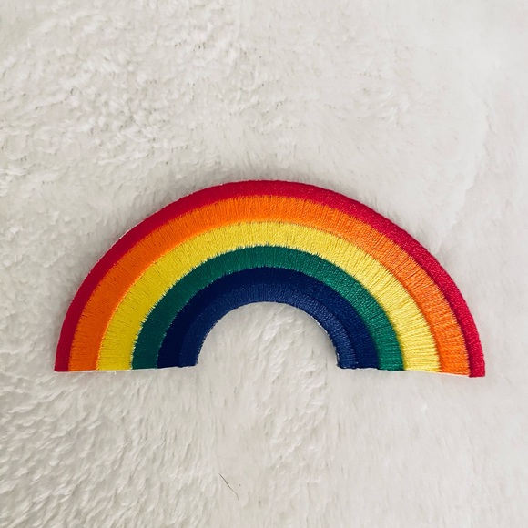 Rainbow Iron-On Patch 🌈 - Picture 1 of 3